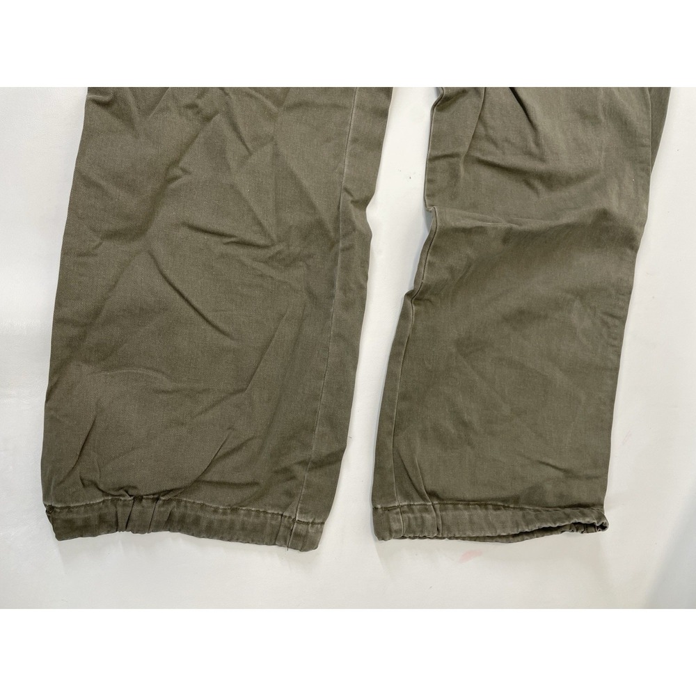 Tommy‎ Hilfiger Military Cargo Pants Destruction Wash Mens Size L Green NWT - Picture 3 of 10